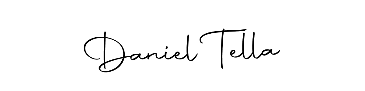 Make a beautiful signature design for name Daniel Tella. Use this online signature maker to create a handwritten signature for free. Daniel Tella signature style 10 images and pictures png