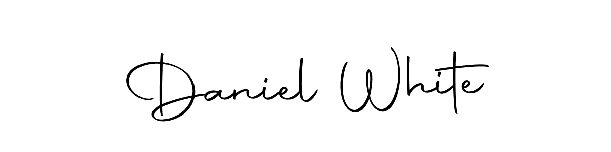 Use a signature maker to create a handwritten signature online. With this signature software, you can design (Autography-DOLnW) your own signature for name Daniel White. Daniel White signature style 10 images and pictures png