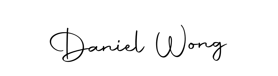 You should practise on your own different ways (Autography-DOLnW) to write your name (Daniel Wong) in signature. don't let someone else do it for you. Daniel Wong signature style 10 images and pictures png