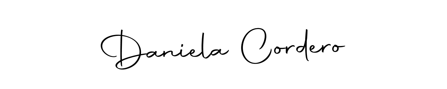 Use a signature maker to create a handwritten signature online. With this signature software, you can design (Autography-DOLnW) your own signature for name Daniela Cordero. Daniela Cordero signature style 10 images and pictures png