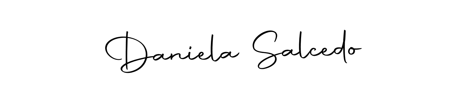 Make a short Daniela Salcedo signature style. Manage your documents anywhere anytime using Autography-DOLnW. Create and add eSignatures, submit forms, share and send files easily. Daniela Salcedo signature style 10 images and pictures png