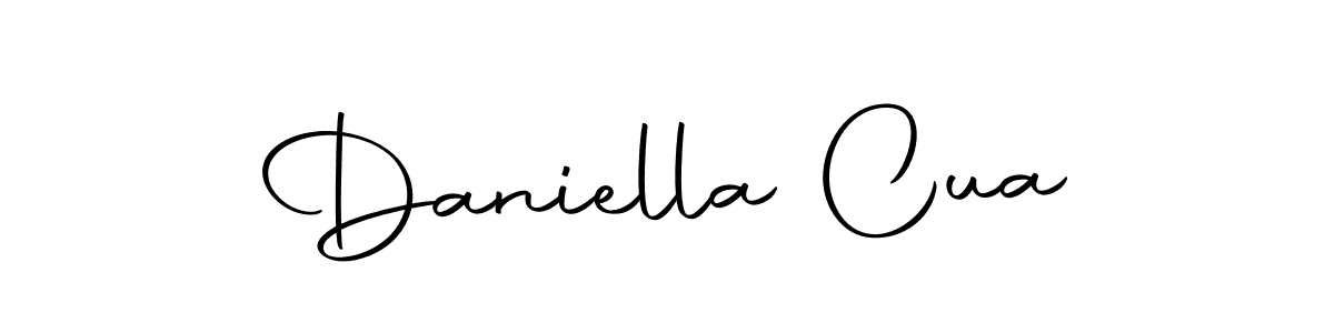 Create a beautiful signature design for name Daniella Cua. With this signature (Autography-DOLnW) fonts, you can make a handwritten signature for free. Daniella Cua signature style 10 images and pictures png