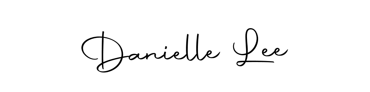 Make a beautiful signature design for name Danielle Lee. With this signature (Autography-DOLnW) style, you can create a handwritten signature for free. Danielle Lee signature style 10 images and pictures png