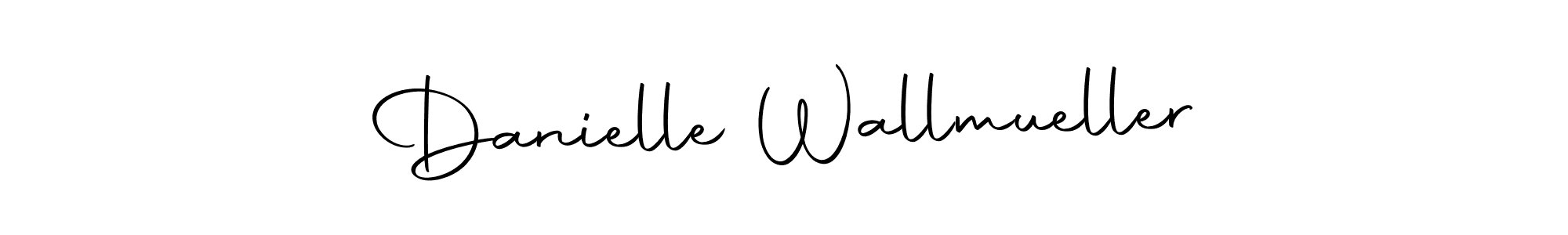 How to Draw Danielle Wallmueller signature style? Autography-DOLnW is a latest design signature styles for name Danielle Wallmueller. Danielle Wallmueller signature style 10 images and pictures png