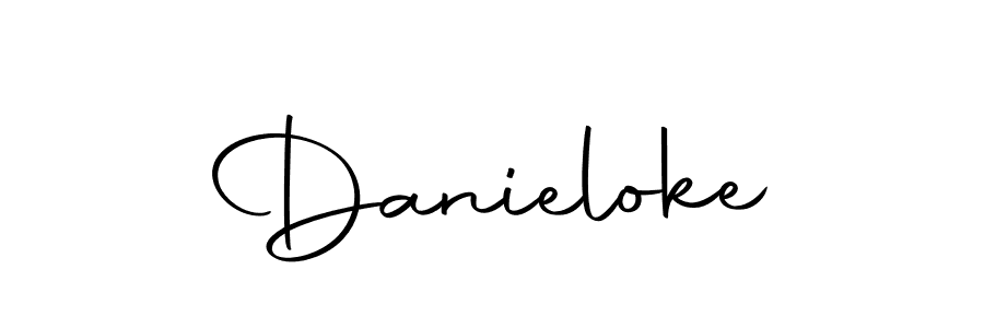 How to Draw Danieloke signature style? Autography-DOLnW is a latest design signature styles for name Danieloke. Danieloke signature style 10 images and pictures png