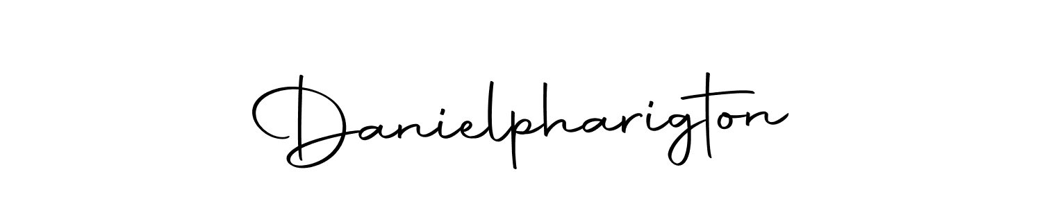 Autography-DOLnW is a professional signature style that is perfect for those who want to add a touch of class to their signature. It is also a great choice for those who want to make their signature more unique. Get Danielpharigton name to fancy signature for free. Danielpharigton signature style 10 images and pictures png