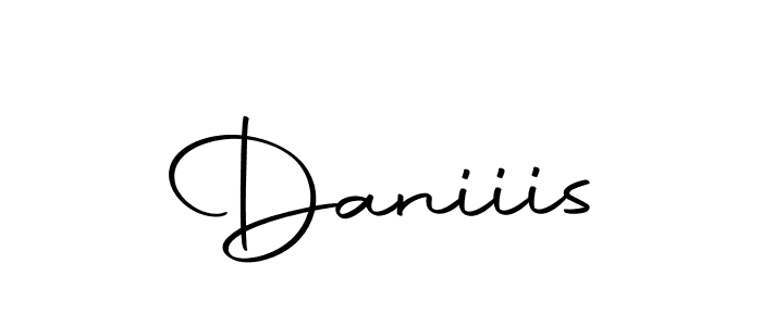 You should practise on your own different ways (Autography-DOLnW) to write your name (Daniiis) in signature. don't let someone else do it for you. Daniiis signature style 10 images and pictures png