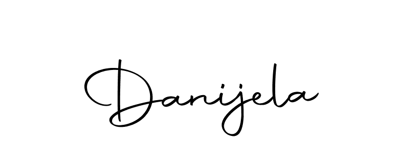 You can use this online signature creator to create a handwritten signature for the name Danijela. This is the best online autograph maker. Danijela signature style 10 images and pictures png