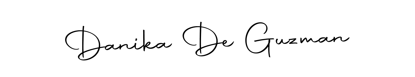Make a short Danika De Guzman signature style. Manage your documents anywhere anytime using Autography-DOLnW. Create and add eSignatures, submit forms, share and send files easily. Danika De Guzman signature style 10 images and pictures png