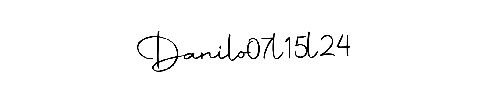 Danilo  07l15l24 stylish signature style. Best Handwritten Sign (Autography-DOLnW) for my name. Handwritten Signature Collection Ideas for my name Danilo  07l15l24. Danilo  07l15l24 signature style 10 images and pictures png