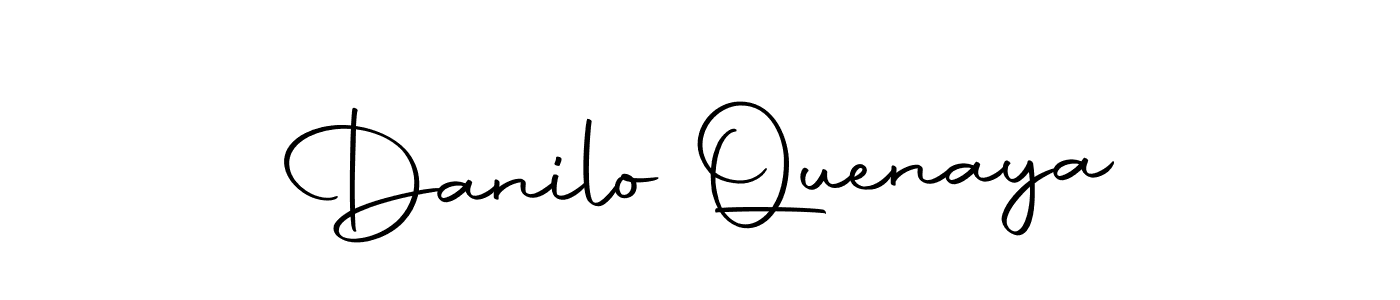 The best way (Autography-DOLnW) to make a short signature is to pick only two or three words in your name. The name Danilo Quenaya include a total of six letters. For converting this name. Danilo Quenaya signature style 10 images and pictures png