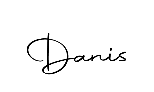 Make a beautiful signature design for name Danis. With this signature (Autography-DOLnW) style, you can create a handwritten signature for free. Danis signature style 10 images and pictures png