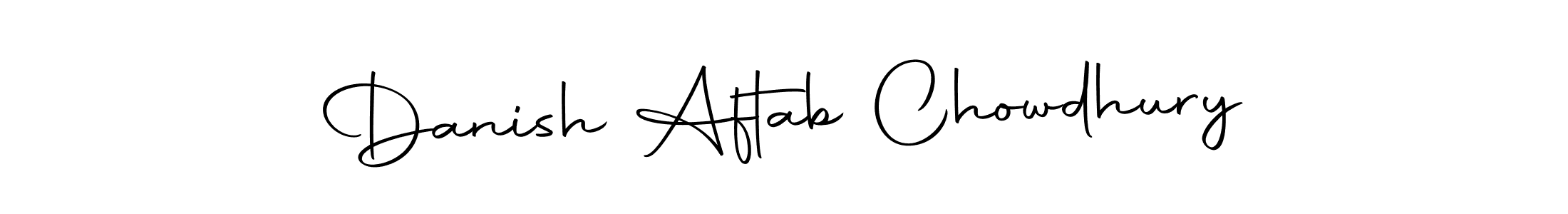 Also we have Danish Aftab Chowdhury name is the best signature style. Create professional handwritten signature collection using Autography-DOLnW autograph style. Danish Aftab Chowdhury signature style 10 images and pictures png