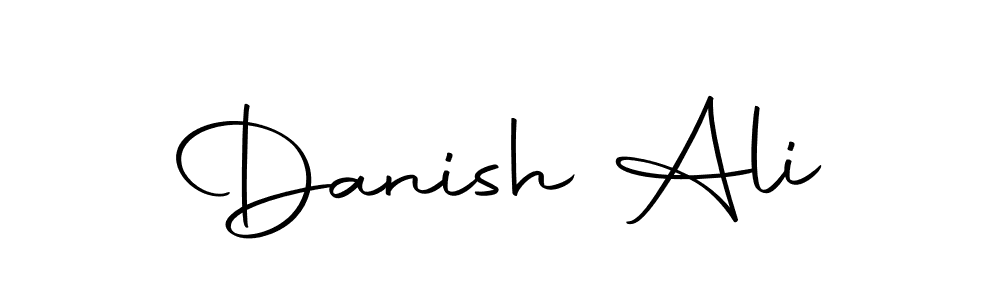 You should practise on your own different ways (Autography-DOLnW) to write your name (Danish Ali) in signature. don't let someone else do it for you. Danish Ali signature style 10 images and pictures png