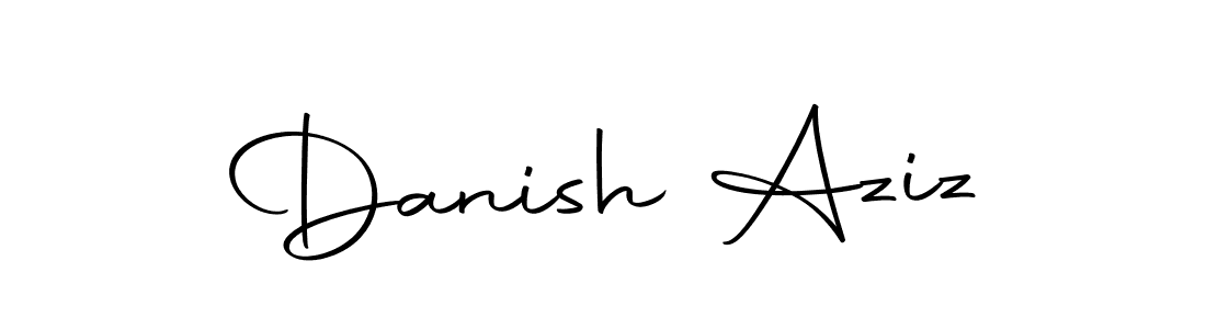 Make a beautiful signature design for name Danish Aziz. With this signature (Autography-DOLnW) style, you can create a handwritten signature for free. Danish Aziz signature style 10 images and pictures png