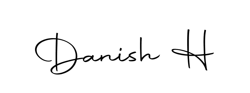 if you are searching for the best signature style for your name Danish H. so please give up your signature search. here we have designed multiple signature styles  using Autography-DOLnW. Danish H signature style 10 images and pictures png