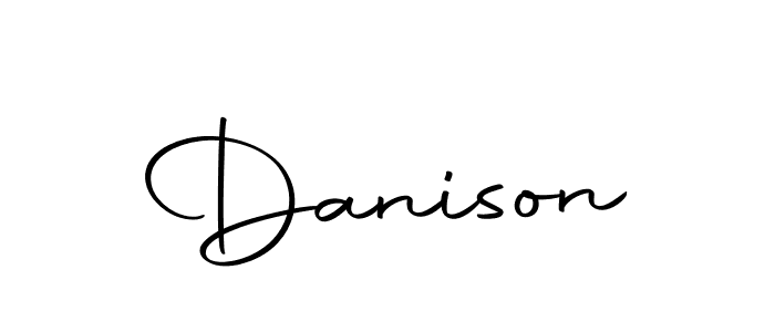 Similarly Autography-DOLnW is the best handwritten signature design. Signature creator online .You can use it as an online autograph creator for name Danison. Danison signature style 10 images and pictures png