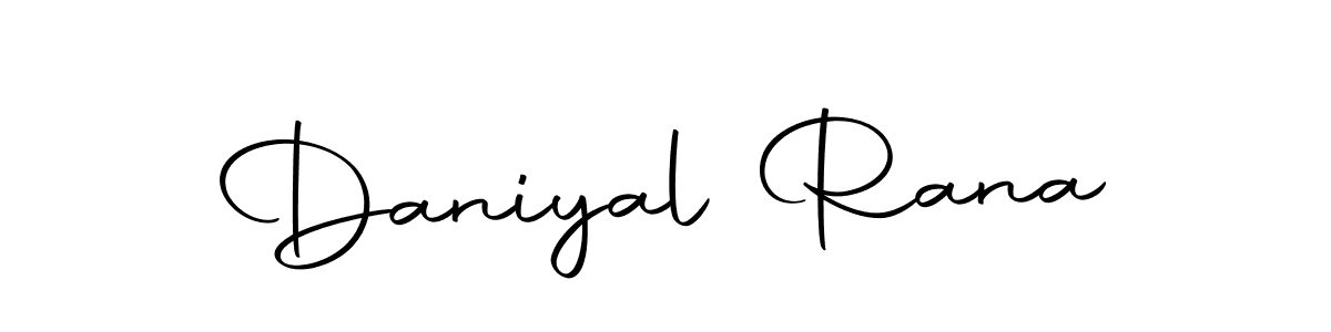 It looks lik you need a new signature style for name Daniyal Rana. Design unique handwritten (Autography-DOLnW) signature with our free signature maker in just a few clicks. Daniyal Rana signature style 10 images and pictures png