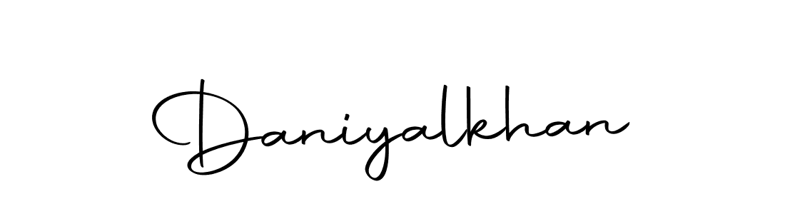 if you are searching for the best signature style for your name Daniyalkhan. so please give up your signature search. here we have designed multiple signature styles  using Autography-DOLnW. Daniyalkhan signature style 10 images and pictures png