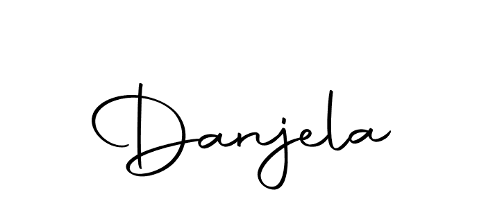 Make a beautiful signature design for name Danjela. Use this online signature maker to create a handwritten signature for free. Danjela signature style 10 images and pictures png