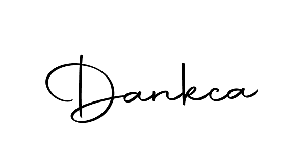 Dankca stylish signature style. Best Handwritten Sign (Autography-DOLnW) for my name. Handwritten Signature Collection Ideas for my name Dankca. Dankca signature style 10 images and pictures png