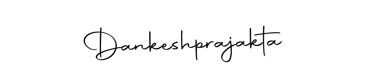 How to make Dankeshprajakta name signature. Use Autography-DOLnW style for creating short signs online. This is the latest handwritten sign. Dankeshprajakta signature style 10 images and pictures png