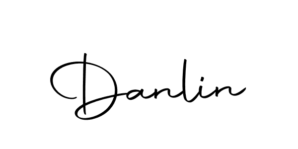 Create a beautiful signature design for name Danlin. With this signature (Autography-DOLnW) fonts, you can make a handwritten signature for free. Danlin signature style 10 images and pictures png