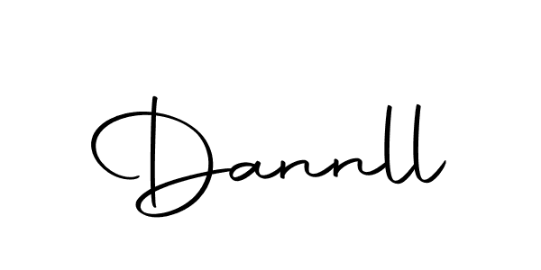 Use a signature maker to create a handwritten signature online. With this signature software, you can design (Autography-DOLnW) your own signature for name Dannll. Dannll signature style 10 images and pictures png