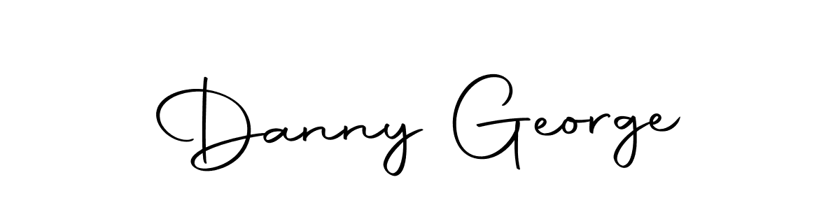 Danny George stylish signature style. Best Handwritten Sign (Autography-DOLnW) for my name. Handwritten Signature Collection Ideas for my name Danny George. Danny George signature style 10 images and pictures png