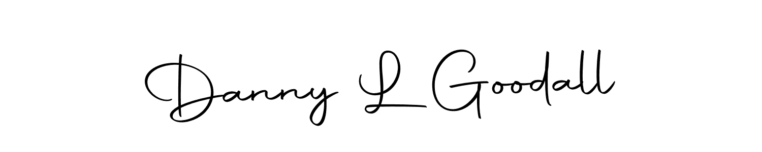 How to make Danny L Goodall signature? Autography-DOLnW is a professional autograph style. Create handwritten signature for Danny L Goodall name. Danny L Goodall signature style 10 images and pictures png