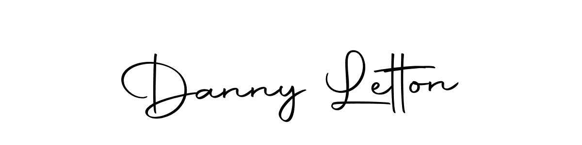 Create a beautiful signature design for name Danny Letton. With this signature (Autography-DOLnW) fonts, you can make a handwritten signature for free. Danny Letton signature style 10 images and pictures png