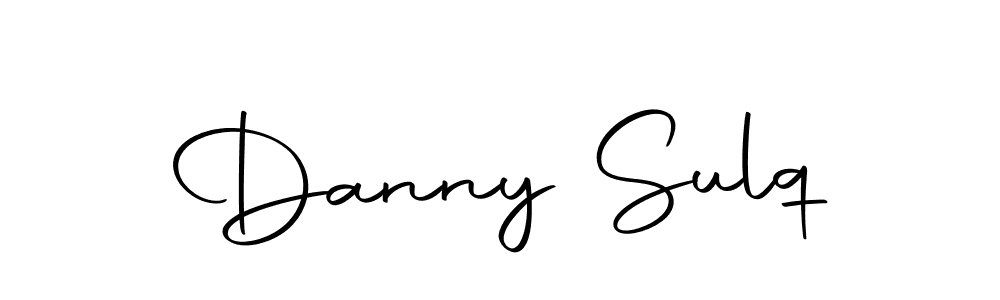 Design your own signature with our free online signature maker. With this signature software, you can create a handwritten (Autography-DOLnW) signature for name Danny Sulq. Danny Sulq signature style 10 images and pictures png