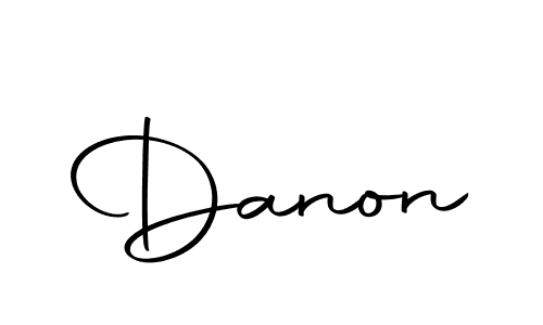 Use a signature maker to create a handwritten signature online. With this signature software, you can design (Autography-DOLnW) your own signature for name Danon. Danon signature style 10 images and pictures png