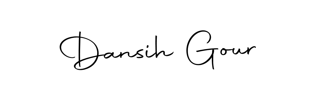 Make a beautiful signature design for name Dansih Gour. Use this online signature maker to create a handwritten signature for free. Dansih Gour signature style 10 images and pictures png