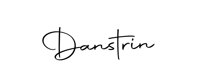 You should practise on your own different ways (Autography-DOLnW) to write your name (Danstrin) in signature. don't let someone else do it for you. Danstrin signature style 10 images and pictures png