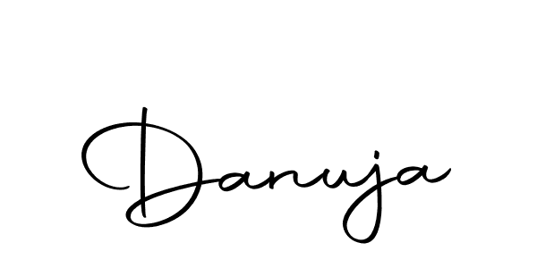 Make a short Danuja signature style. Manage your documents anywhere anytime using Autography-DOLnW. Create and add eSignatures, submit forms, share and send files easily. Danuja signature style 10 images and pictures png