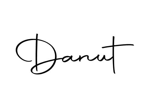 Design your own signature with our free online signature maker. With this signature software, you can create a handwritten (Autography-DOLnW) signature for name Danut. Danut signature style 10 images and pictures png