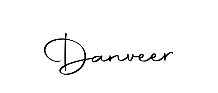 Use a signature maker to create a handwritten signature online. With this signature software, you can design (Autography-DOLnW) your own signature for name Danveer. Danveer signature style 10 images and pictures png