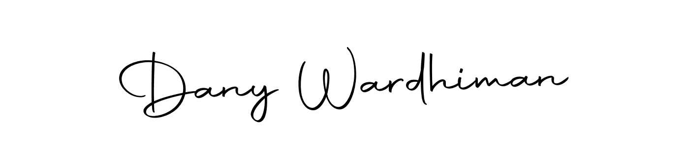 Also we have Dany Wardhiman name is the best signature style. Create professional handwritten signature collection using Autography-DOLnW autograph style. Dany Wardhiman signature style 10 images and pictures png