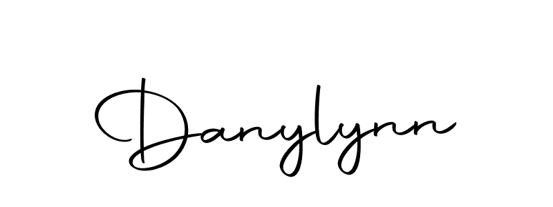 How to make Danylynn name signature. Use Autography-DOLnW style for creating short signs online. This is the latest handwritten sign. Danylynn signature style 10 images and pictures png