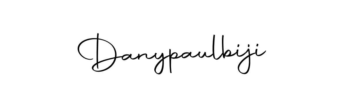 Design your own signature with our free online signature maker. With this signature software, you can create a handwritten (Autography-DOLnW) signature for name Danypaulbiji. Danypaulbiji signature style 10 images and pictures png