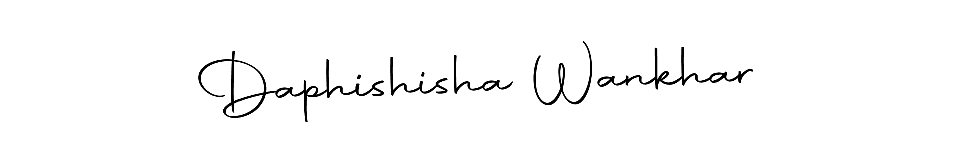 Autography-DOLnW is a professional signature style that is perfect for those who want to add a touch of class to their signature. It is also a great choice for those who want to make their signature more unique. Get Daphishisha Wankhar name to fancy signature for free. Daphishisha Wankhar signature style 10 images and pictures png