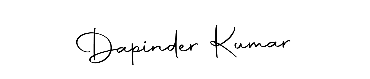 Make a beautiful signature design for name Dapinder Kumar. Use this online signature maker to create a handwritten signature for free. Dapinder Kumar signature style 10 images and pictures png