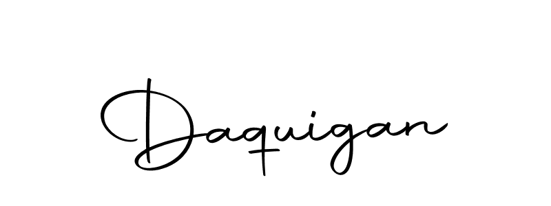 How to make Daquigan signature? Autography-DOLnW is a professional autograph style. Create handwritten signature for Daquigan name. Daquigan signature style 10 images and pictures png