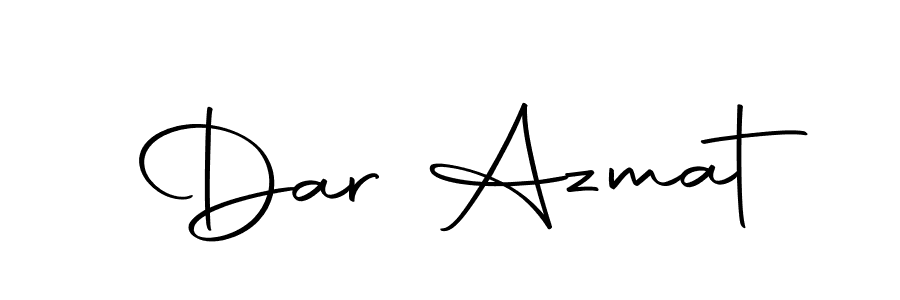 Create a beautiful signature design for name Dar Azmat. With this signature (Autography-DOLnW) fonts, you can make a handwritten signature for free. Dar Azmat signature style 10 images and pictures png