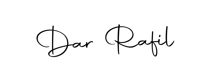 Make a beautiful signature design for name Dar Rafil. With this signature (Autography-DOLnW) style, you can create a handwritten signature for free. Dar Rafil signature style 10 images and pictures png