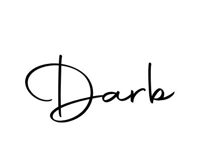 How to make Darb signature? Autography-DOLnW is a professional autograph style. Create handwritten signature for Darb name. Darb signature style 10 images and pictures png