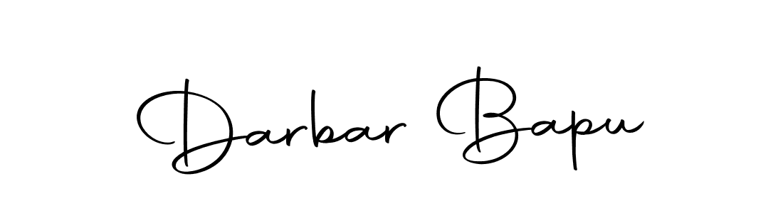Make a beautiful signature design for name Darbar Bapu. With this signature (Autography-DOLnW) style, you can create a handwritten signature for free. Darbar Bapu signature style 10 images and pictures png