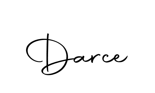 How to make Darce signature? Autography-DOLnW is a professional autograph style. Create handwritten signature for Darce name. Darce signature style 10 images and pictures png