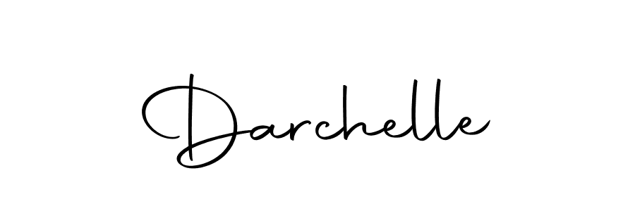 Use a signature maker to create a handwritten signature online. With this signature software, you can design (Autography-DOLnW) your own signature for name Darchelle. Darchelle signature style 10 images and pictures png